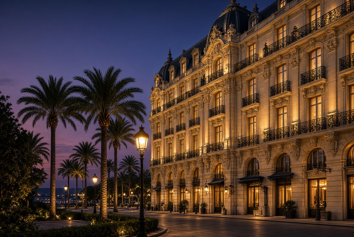 Belle Époque facade of Hôtel de Paris Monte-Carlo